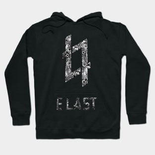 E'LAST Zentangle Logo Hoodie